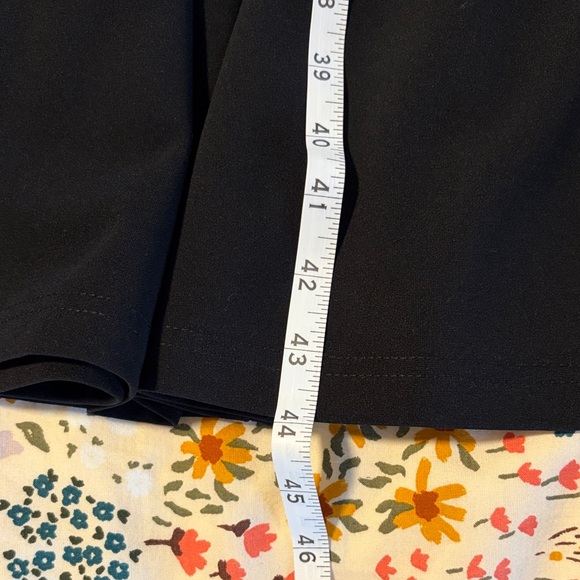 Black Women's Tea Dress with Capped sleeve - Picture 6 of 7